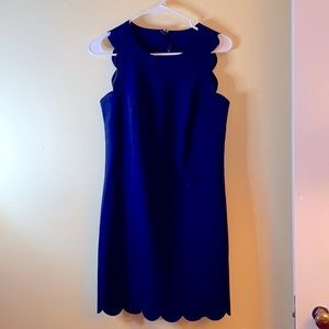 J Crew scalloped hem dress!